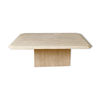 Vintage travertine coffee table