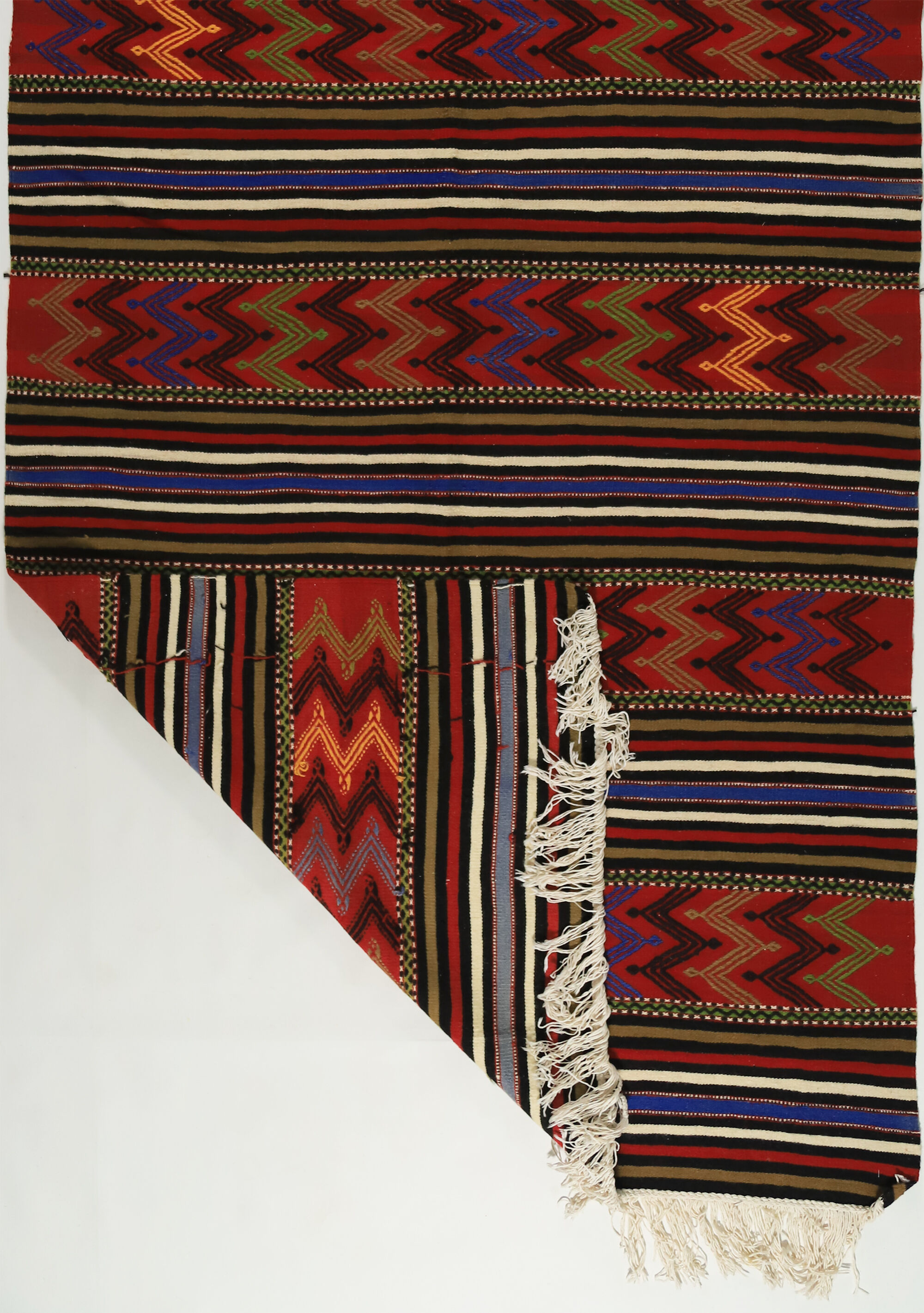 Tapis kilim anatolien fait à la main 286 cm x 148 cm