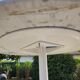Tulip table Carrara marble 1970
