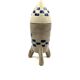 Ceramic rocket, spaceship bottle, France 1940s-1950s