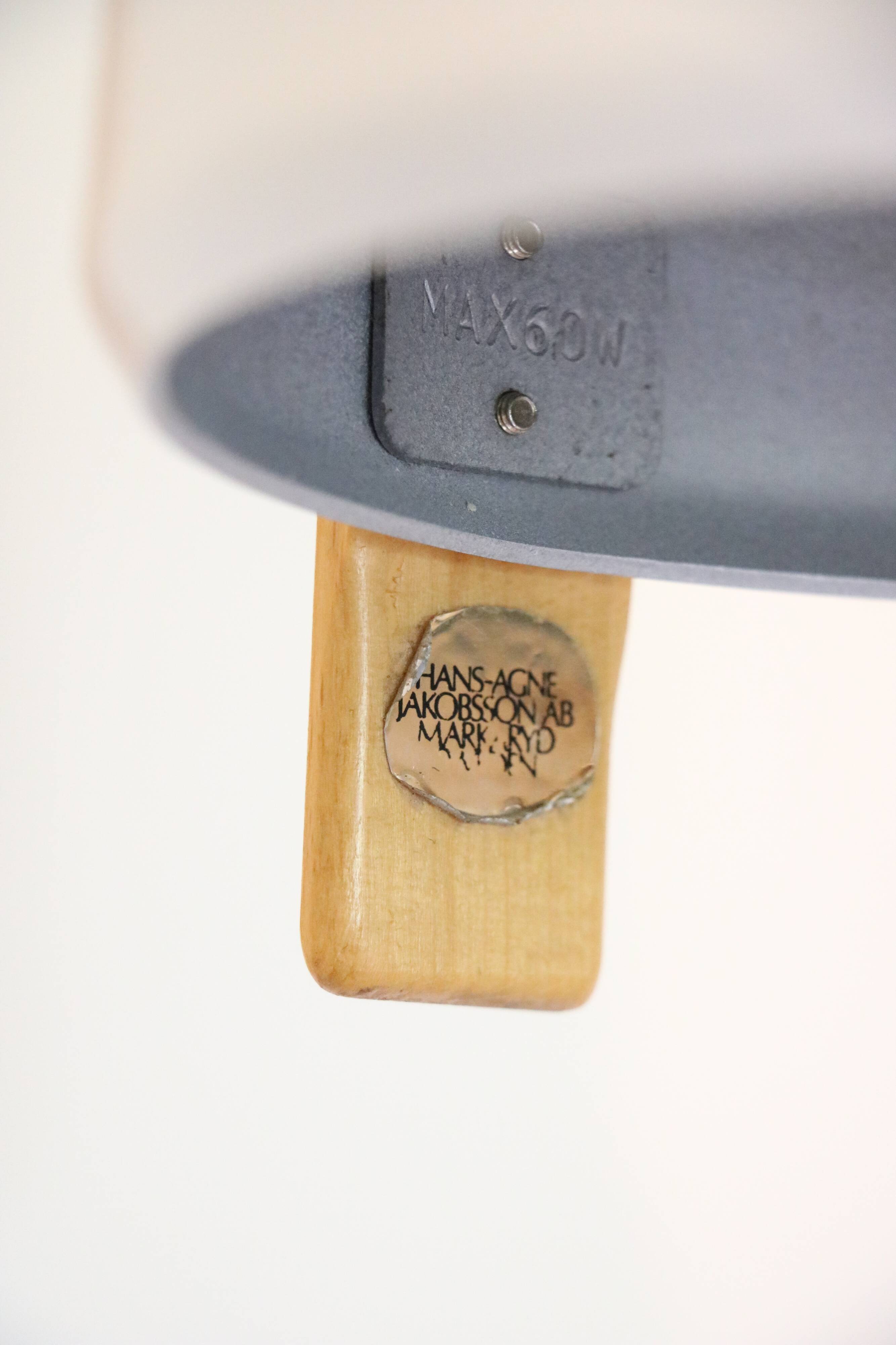 Pair of wall lights by Hans-Agne Jakosson for AB Markaryd, 1970