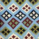 Beautiful carpet woven Persian: Kilim Gashqai 285 x 129 cm - Iran - around 1970