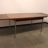 Table à manger extensible en bois de rose par Alfred Hendrickx, Belgique années 1950