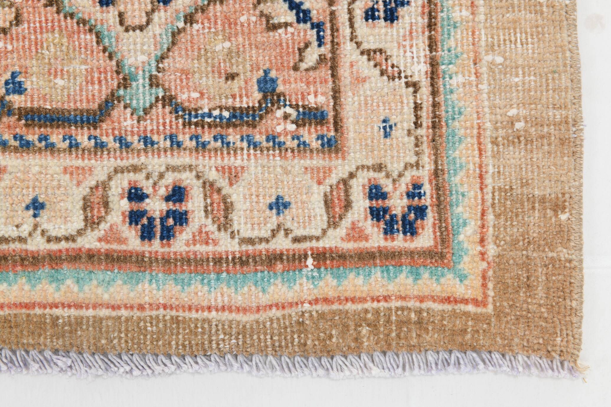 Tapis persan oversize Earthly & Blue. 301x373 cm