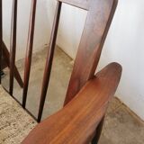 Pair of Scandinavian teak armchairs 1960