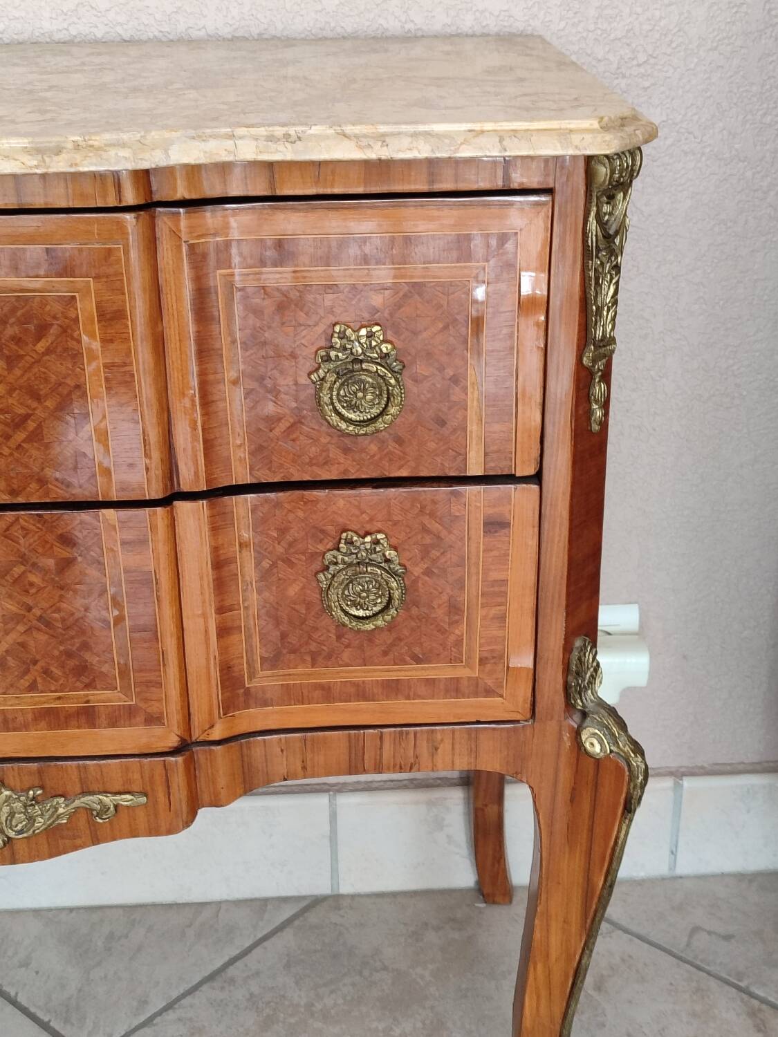 Louis XVI style chest of drawers