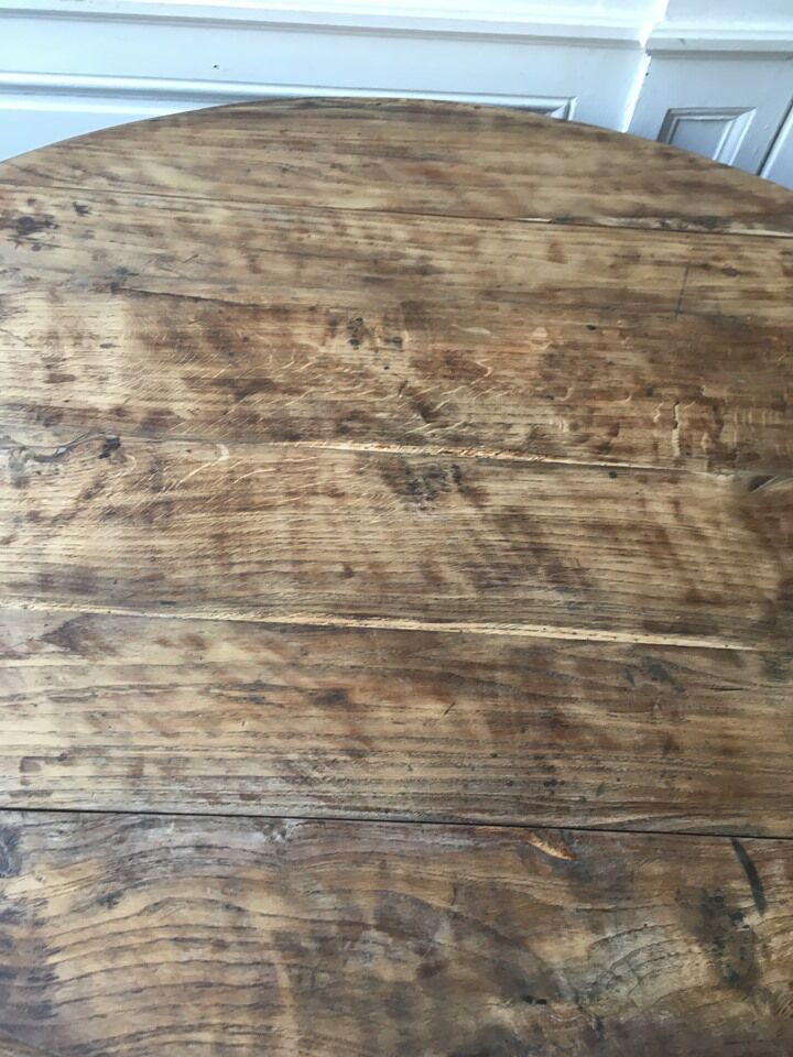 Solid wood table