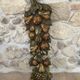 Large wall sculpture in carved gilded wood – fruits and foliage –