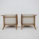 1960s Pair of Oak Armchairs, Czechoslovakia