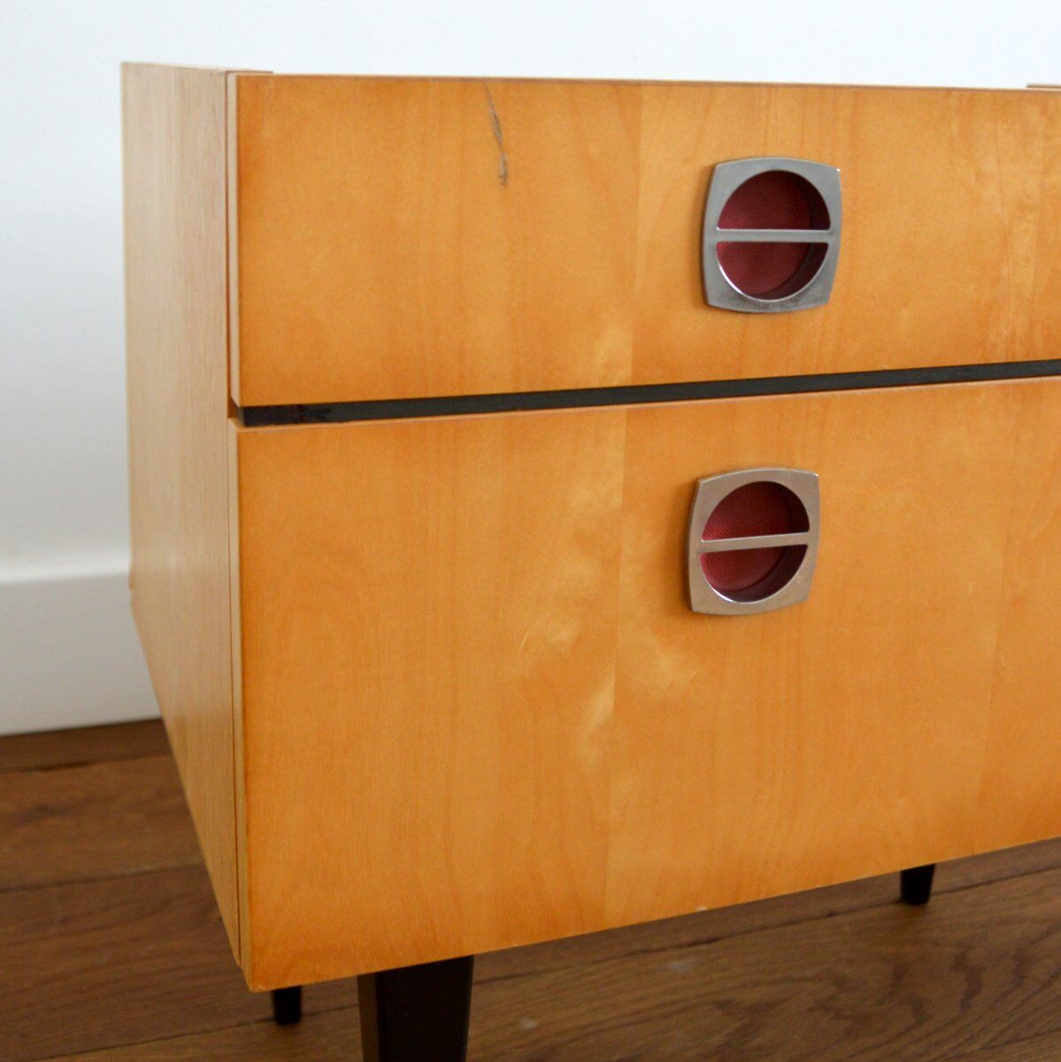Pair of vintage bedside 60s / 70s