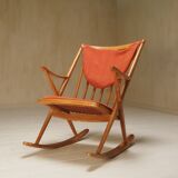 Rocking chair by Frank Reenskaug for Bramin, 1958