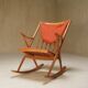 Fauteuil à bascule par Frank Reenskaug pour Bramin, 1958