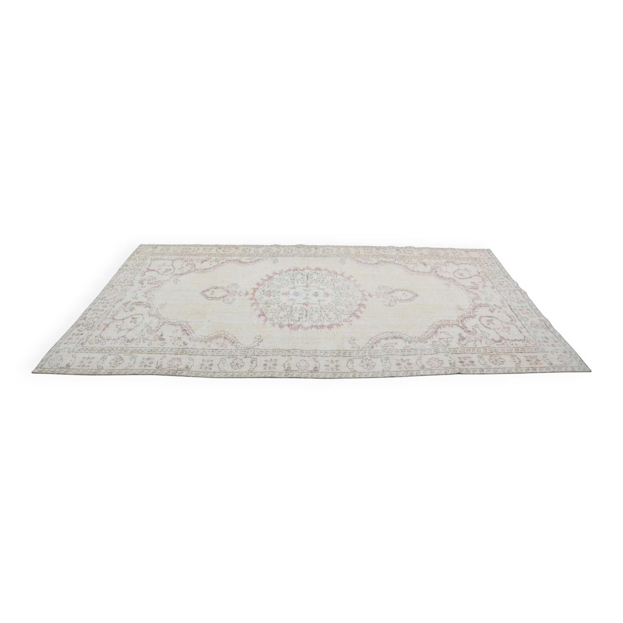 Turkish Oushak Handmade Carpet sku 3169