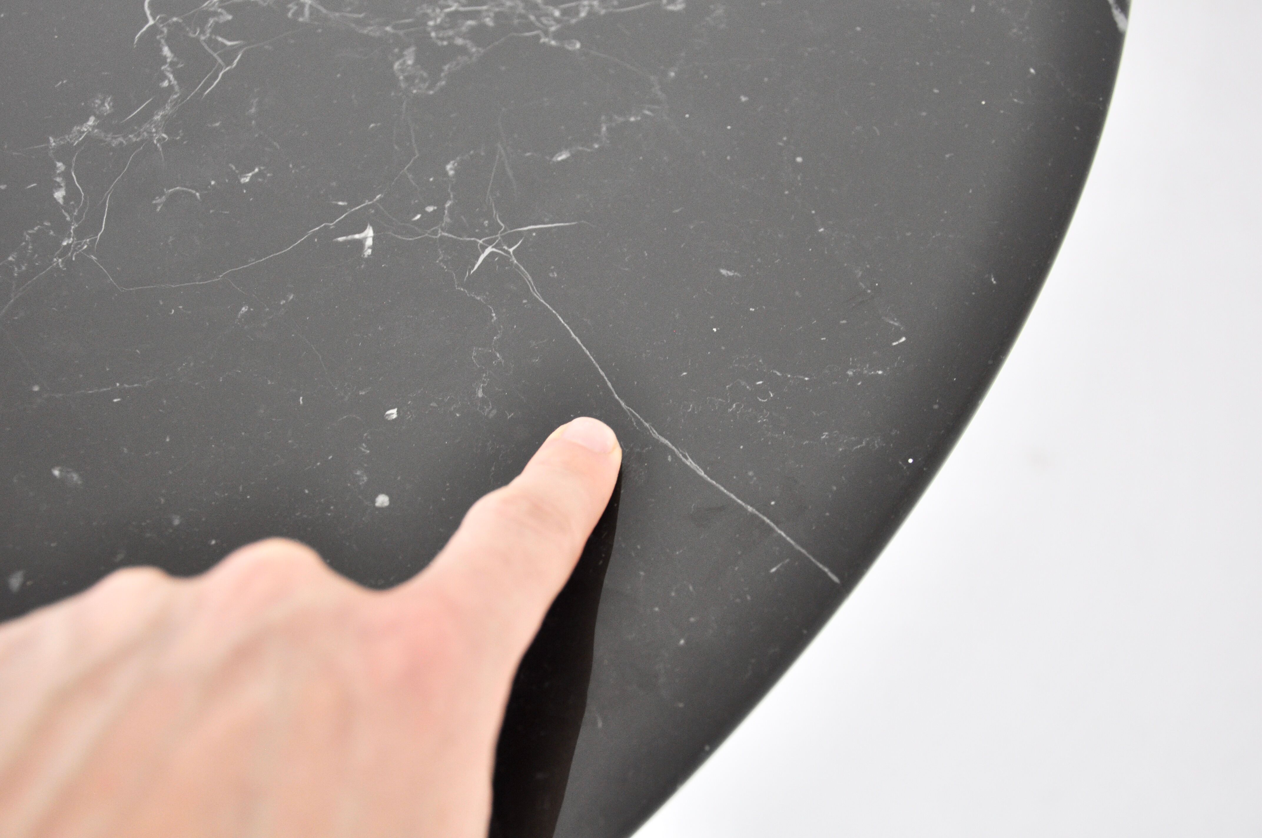 Black dining table by Eero Saarinen for Knoll, 2010