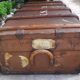 Trunk chest travel russian old