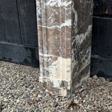 Regency Fireplace in Grey Ardennes Marble, 18th Century