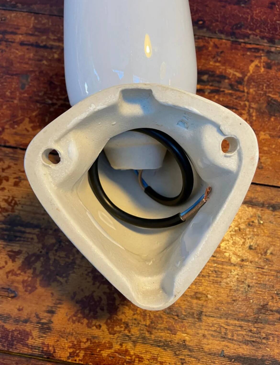 Vintage Ifö of Sweden ceramic bathroom lamps - 1960s - Sigvard Bernadotte