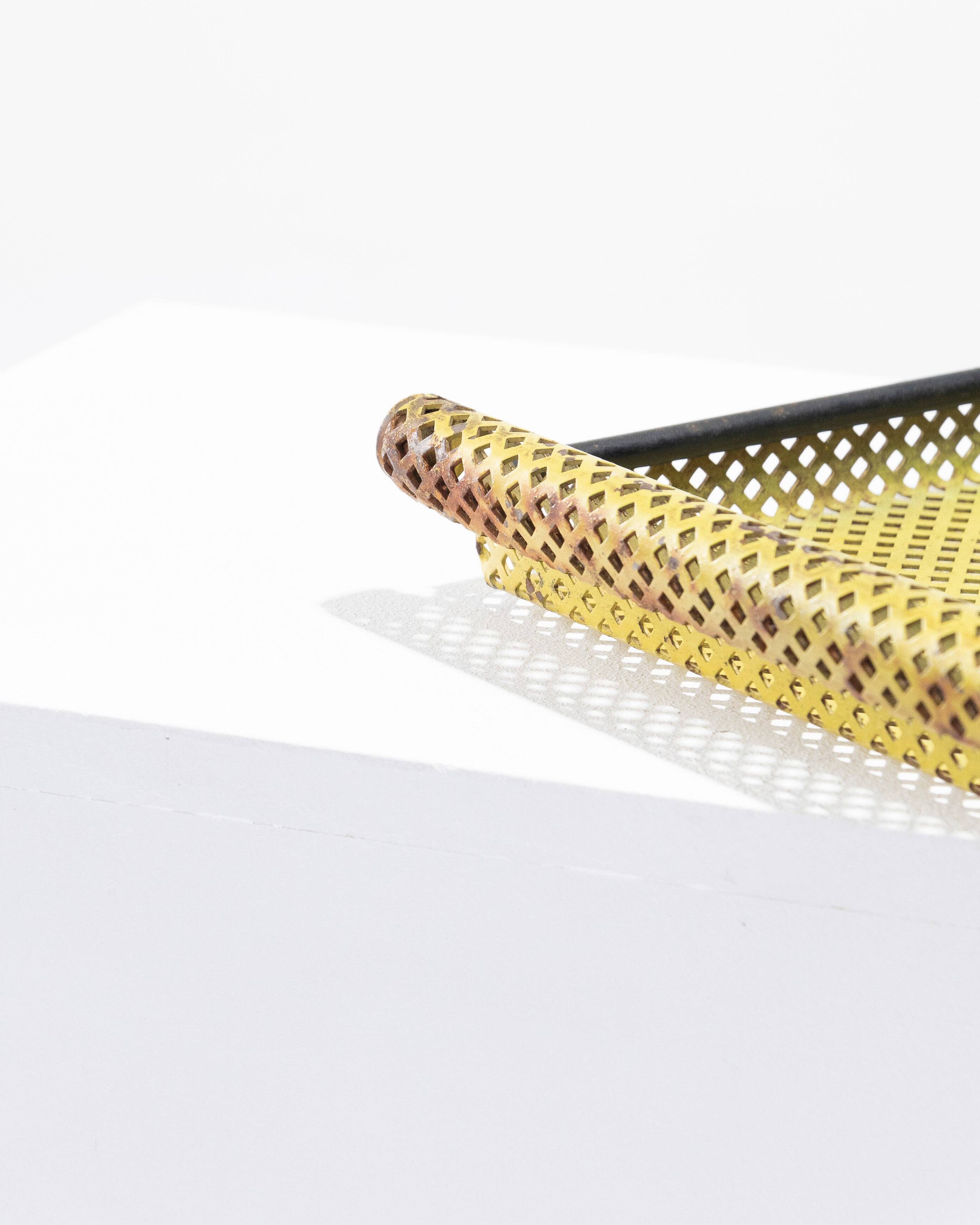 PERFORATED SHEET METAL TRAY, MATHIEU MATEGOT, 1950s