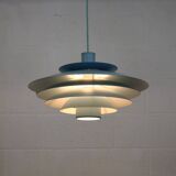 Unique blue colored Nordic Pendant Lamp by Form Light model 52610, Denmark