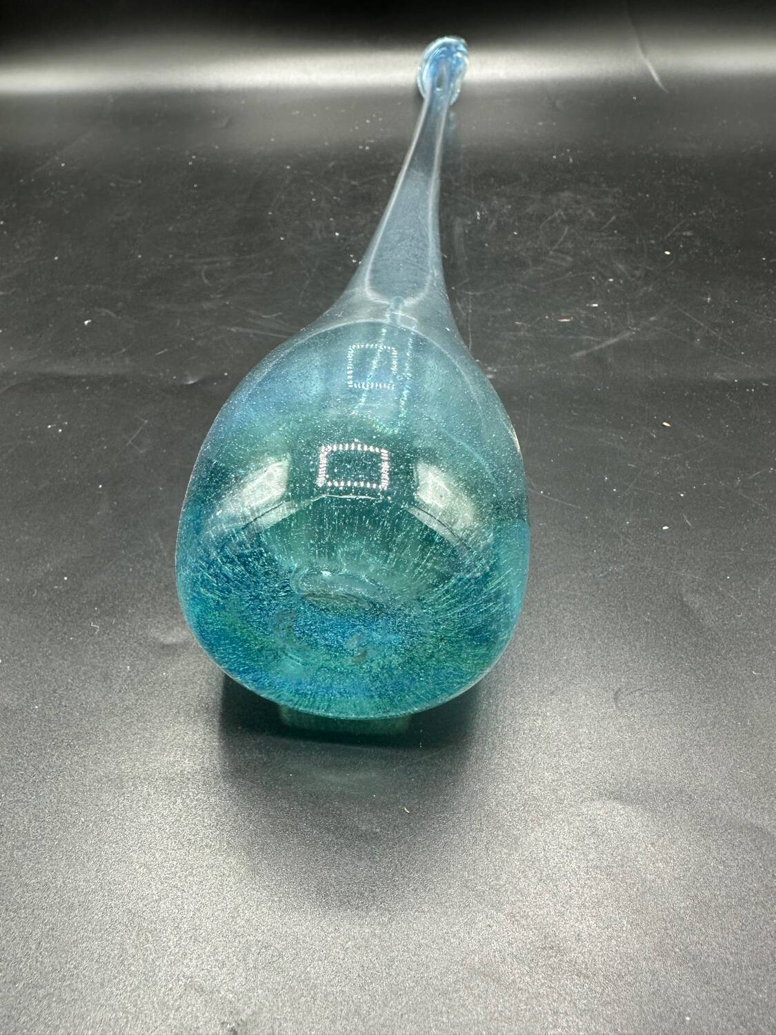 Blown glass vase