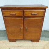 Vintage wooden handle buffet