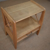 Bedside oak 1950 1 drawer