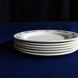 flat earthenware plate