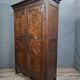 Bressanne wardrobe in walnut and solid oak, regional work from the 20th century.