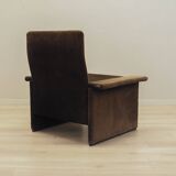 Corduroy armchair, Italian design, 1970s, production: Italy
