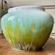 Glazed stoneware vase from the 70s