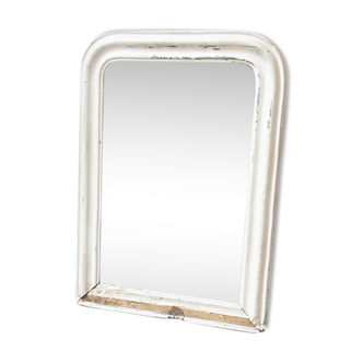 Miroir Napoléon blanc 55 x 75 cm