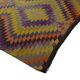 Vintage Turkish Kilim Coloured 163x298 cm Handwoven Bohemian Spirit