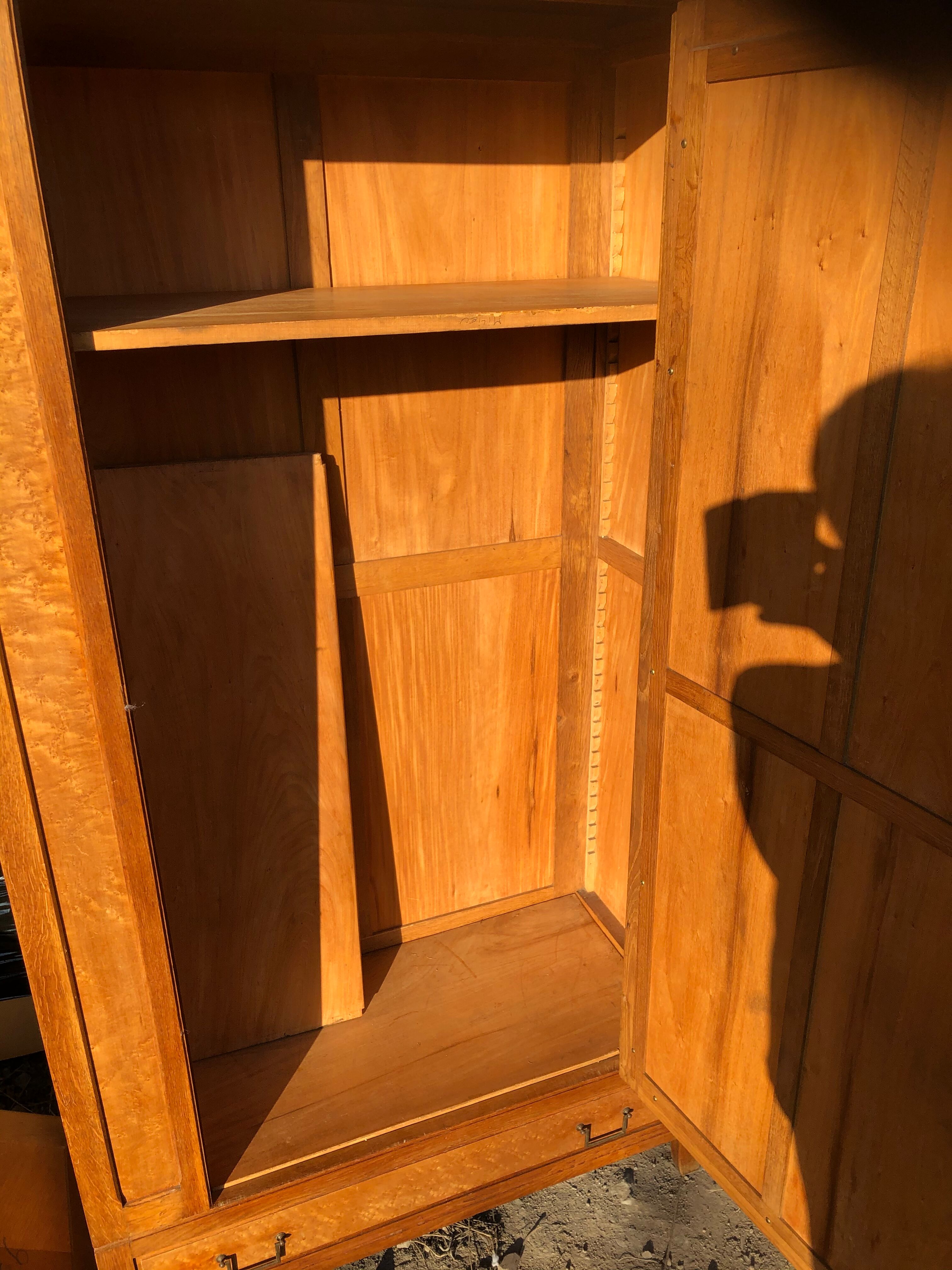 Walnut bramble ice cabinet 1950