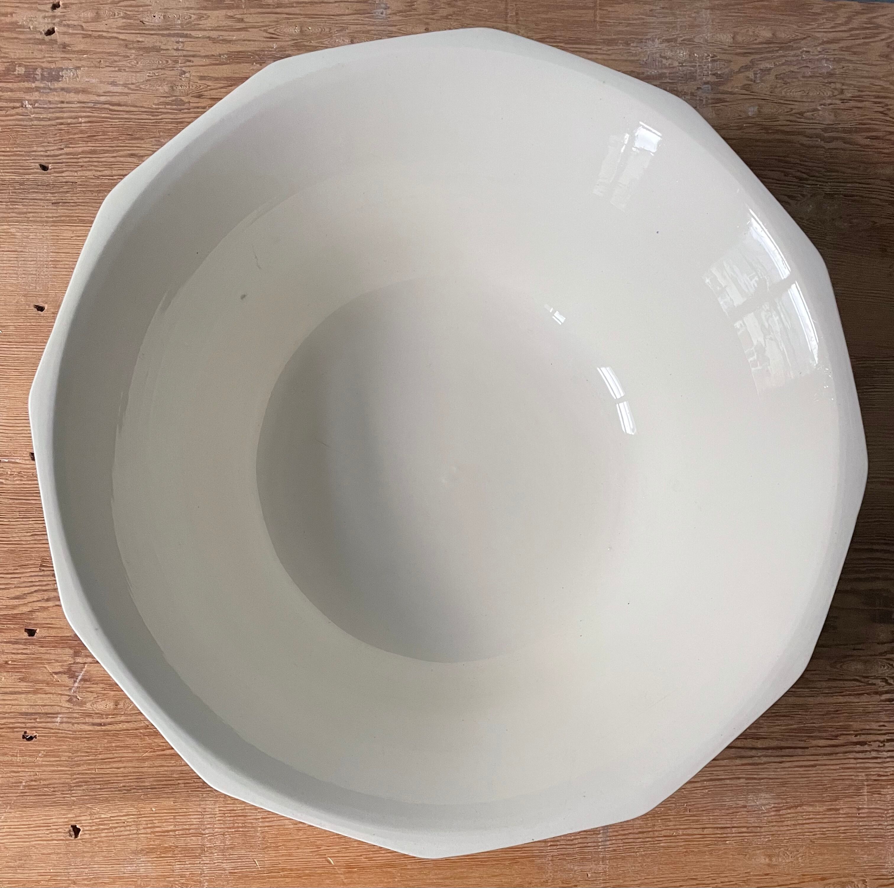 Salad bowl Sarreguemines France, Bitche model