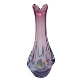 Vase italien en verre de Murano de Mandruzzato, années 1950
