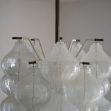 Lustre Tulipan vintage par JT Kalmar pour Franken Kalmar KG. années 1960