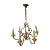 Bronze chandelier 6 branches