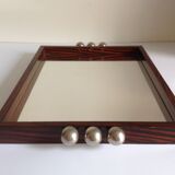 Art deco mirror plateau