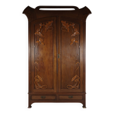 Armoire Art Nouveau, vers 1900
