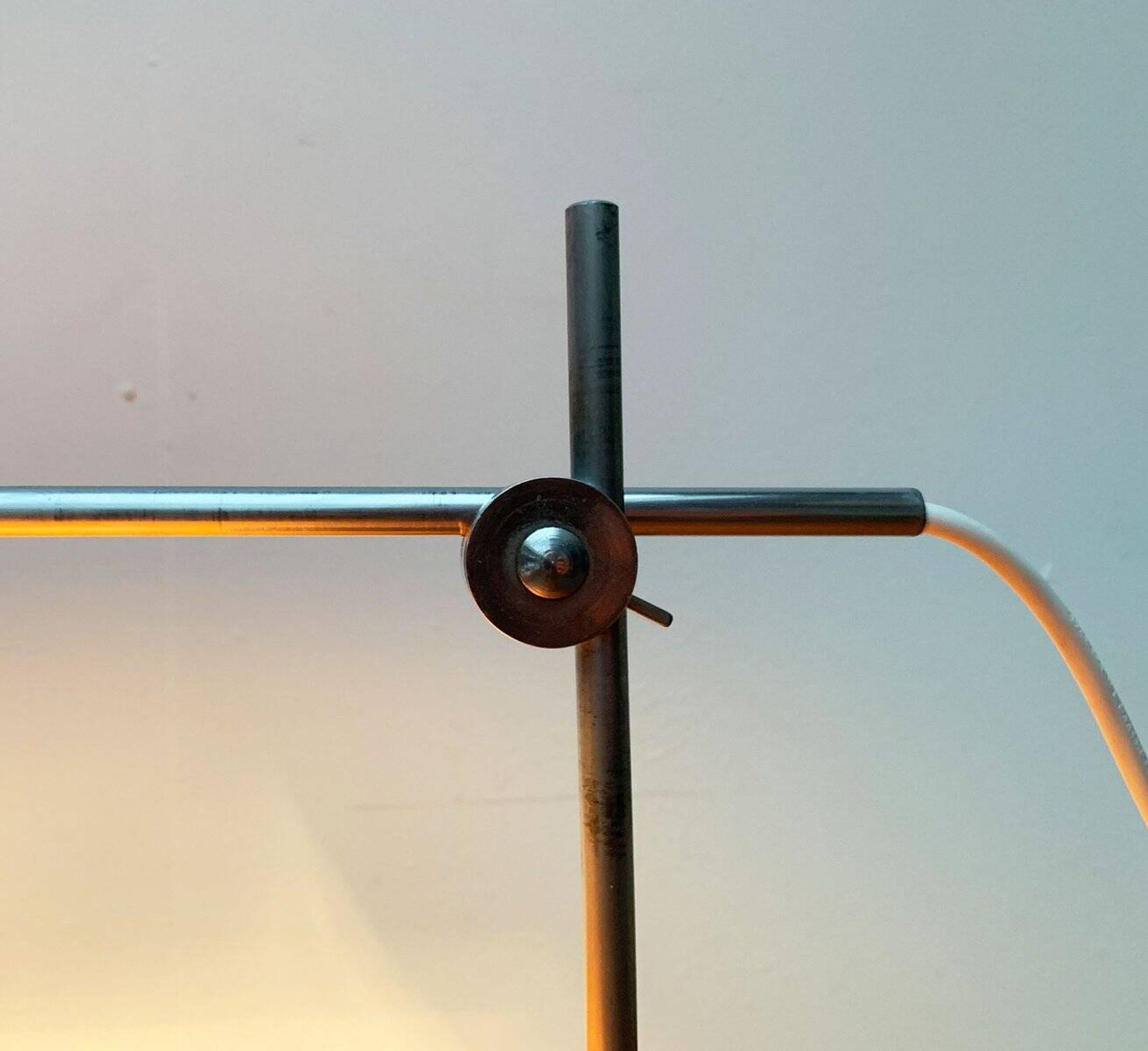 Lampe de table minimaliste du milieu du siècle, années 1960, lot de 2