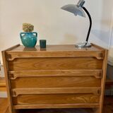 Vintage wooden chest of drawers 1970