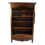 Solid cherry bookcase