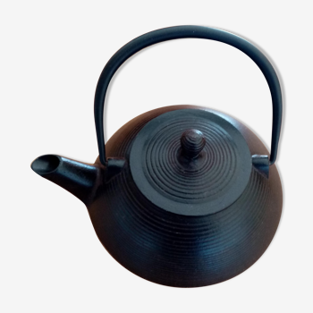 Asian cast iron teapot