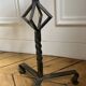 Wrought iron candle holder