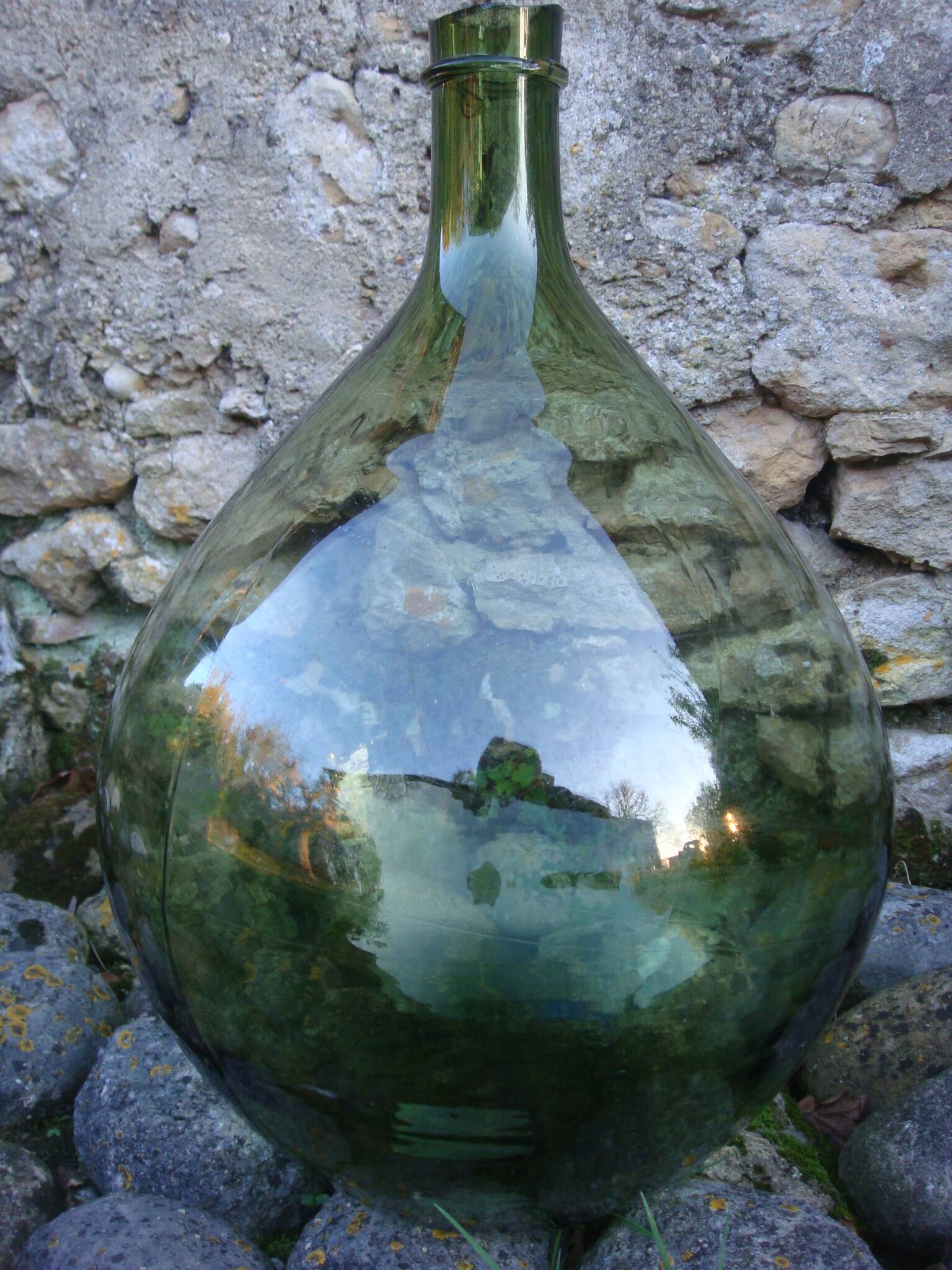 Ancienne dame jeanne 12 litre