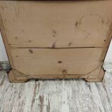 Old gilded stucco mirror