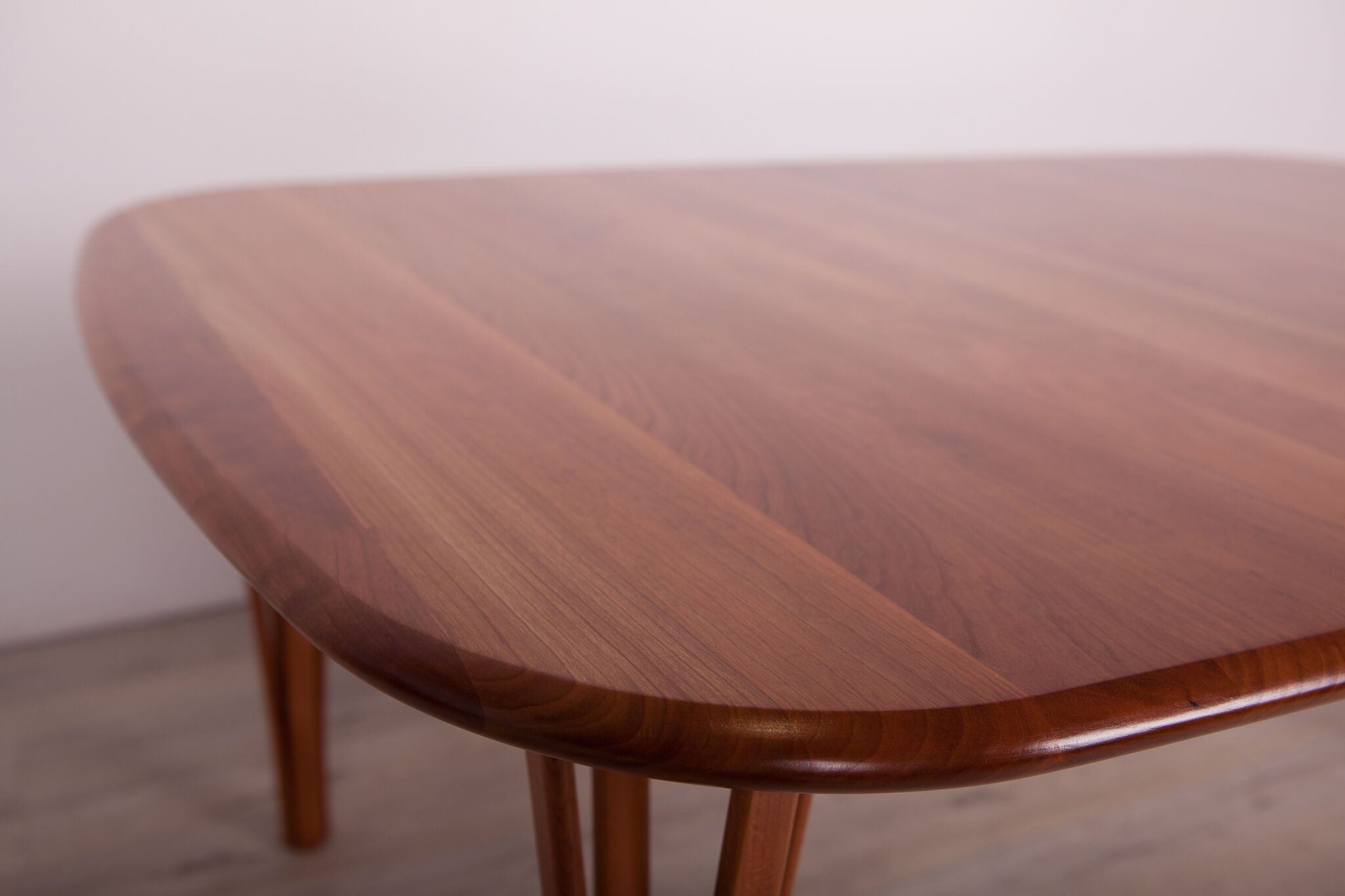Cherrywood Coffee table by Severin Hansen for Haslev Møbelsnedkeri, 1960s
