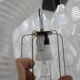 Space Age Chandelier by Napako, 1970s