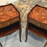 Pair of Louis XV style bedside tables
