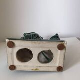 Ceramic lamp base 1950 seahorse Vallauris?